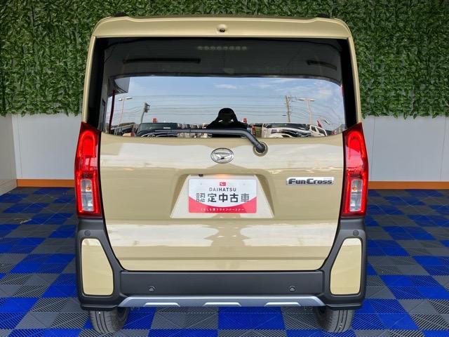 タントファンクロス両側電動スライドドア・プッシュボタンスタート・ステアリングスイッチ・オートエアコン・キーフリーシステム・シートヒーター・バックカメラ対応・アルミホイール・パワーウィンドウ（佐賀県）の中古車
