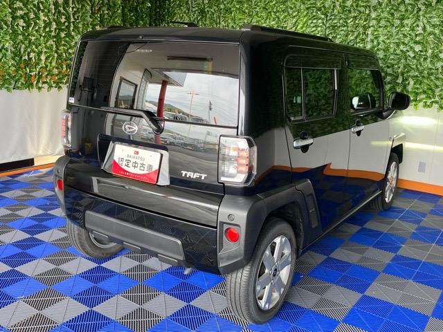 タフトＧバックモニター・コーナーセンサー・プッシュボタンスタート・ステアリングスイッチ・オートエアコン・キーフリー・アルミホイール・シートヒーター・パワーウィンドウ（佐賀県）の中古車