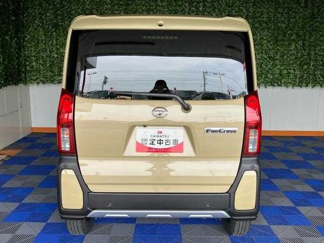 タントファンクロス両側電動スライドドア・プッシュボタンスタート・ステアリングスイッチ・オートエアコン・キーフリーシステム・シートヒーター・バックカメラ対応・アルミホイール・パワーウィンドウ（佐賀県）の中古車