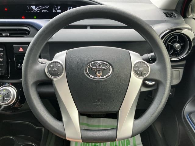 アクアＳ外装ワケあり車・バックモニター・プッシュボタンスタート・ステアリングスイッチ・オートエアコン・キーフリー・パワーウィンドウ（佐賀県）の中古車