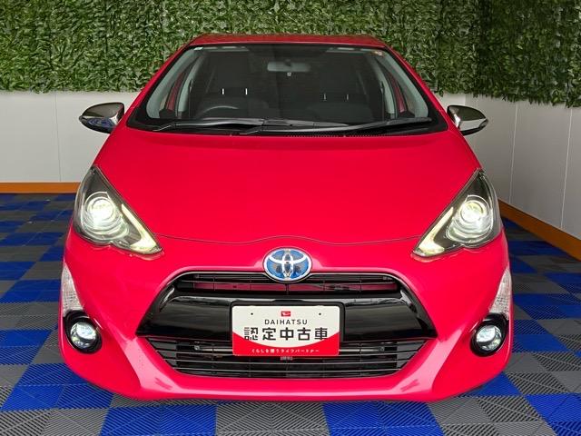 アクアＳ外装ワケあり車・バックモニター・プッシュボタンスタート・ステアリングスイッチ・オートエアコン・キーフリー・パワーウィンドウ（佐賀県）の中古車