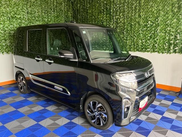 タントカスタムＸスタイルセレクション両側電動スライドドア・ドラレコ・パノラマモニター・プッシュボタンスタート・ステアリングスイッチ・オートエアコン・キーフリー・ベンチシート・コーナーセンサー・アルミホイール・パワーウィンドウ（佐賀県）の中古車