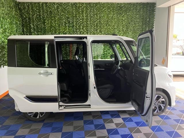 タントカスタムＸスタイルセレクション両側電動スライドドア・ドラレコ・バックモニター・プッシュボタンスタート・ステアリングスイッチ・オートエアコン・キーフリー・ベンチシート・コーナーセンサー・アルミホイール・パワーウィンドウ（佐賀県）の中古車