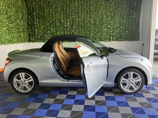 コペンローブルーフオートオープン・ＥＴＣ・ＣＤオーディオ・プッシュボタンスタート・ステアリングスイッチ・オートエアコン・キーフリー・アルミホイール・シートヒーター・パワーウィンドウ（佐賀県）の中古車