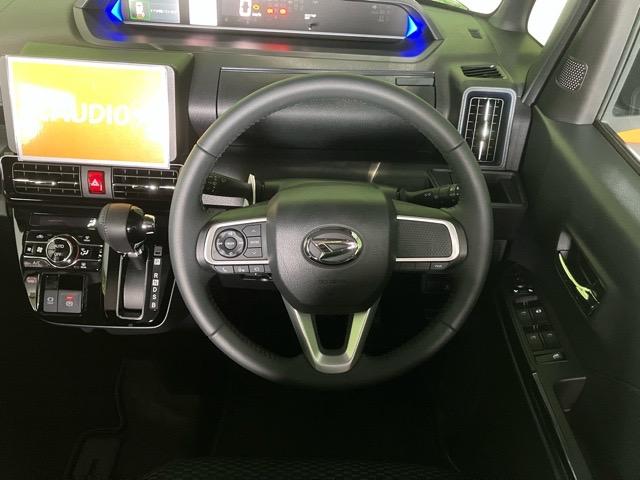 タントカスタムRS両側電動スライドドア・プッシュボタンスタート・ステアリングスイッチ・オートエアコン・キーフリーシステム・シートヒーター・全周囲カメラ対応・アルミホイール・パワーウィンドウ(佐賀県)の中古車