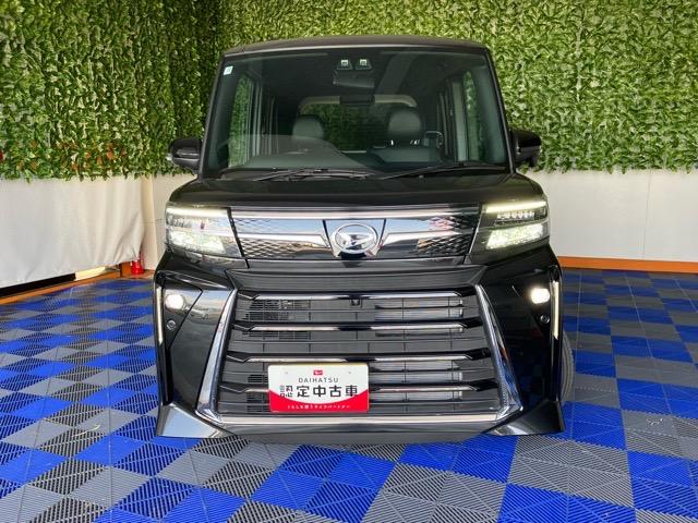 タントカスタムX両側電動スライドドア・プッシュボタンスタート・ステアリングスイッチ・オートエアコン・キーフリー・コーナーセンサー・ベンチシート・シートヒーター・パワーウィンドウ(佐賀県)の中古車