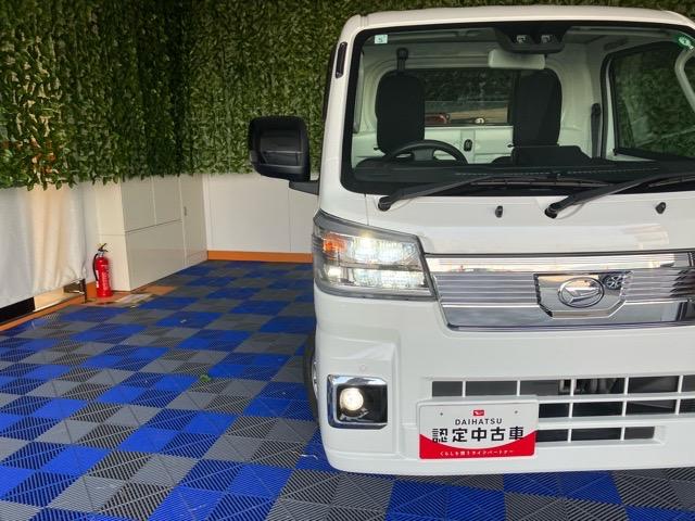 ハイゼットトラックＥＸＴ外装ワケあり車・２ＷＤ・ＣＶＴ車・衝突回避・作業灯・プッシュボタンスタート・ＣＤオーディオ・コーナーセンサー・エコアイドル・エアコン・アルミホイール・パワーウィンドウ（佐賀県）の中古車
