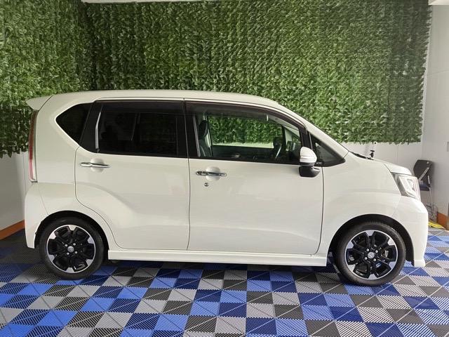 ムーヴカスタム RS ハイパーSAIIアウトレット車・バックモニター・プッシュボタンスタート・ステアリングスイッチ・オートエアコン・キーフリー・アルミホイール・パワーウィンドウ(佐賀県)の中古車