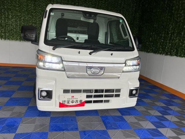 ハイゼットトラックEXT外装ワケあり車・2WD・CVT車・衝突回避・CDオーディオ・プッシュボタンスタート・コーナーセンサー・エコアイドル・キーフリーシステム・エアコン(佐賀県)の中古車