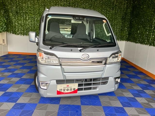 ハイゼットトラックジャンボSAIIIt外装ワケあり車・2WD・CVT車・衝突回避・AM/FMラジオ・コーナーセンサー・キーレスエントリー・エコアイドル・エアコン(佐賀県)の中古車