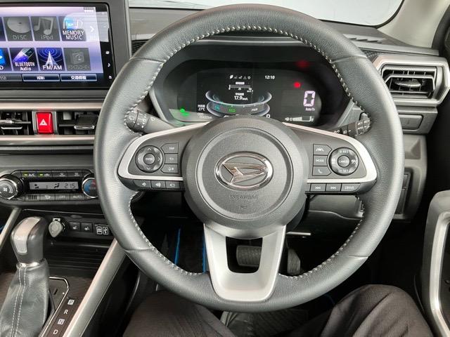 ロッキープレミアムＧ　ＨＥＶアウトレット車・ドラレコ・パノラマモニター・プッシュボタンスタート・ステアリングスイッチ・オートエアコン・キーフリー・アルミホイール・コーナーセンサー・シートヒーター・パワーウィンドウ（佐賀県）の中古車