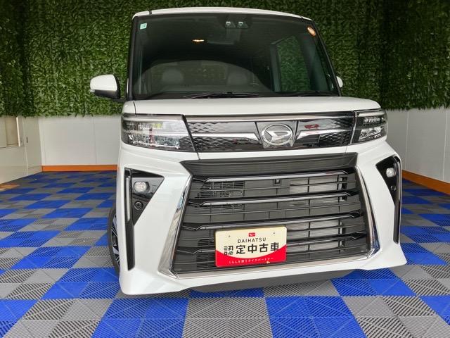 タントカスタムX両側電動スライドドア・プッシュボタンスタート・ステアリングスイッチ・オートエアコン・キーフリー・コーナーセンサー・シートヒーター・全周囲カメラ対応・パワーウィンドウ(佐賀県)の中古車