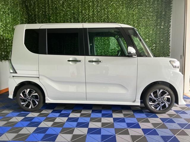 タントカスタムＸ両側電動スライドドア・プッシュボタンスタート・ステアリングスイッチ・オートエアコン・キーフリー・コーナーセンサー・シートヒーター・パワーウィンドウ（佐賀県）の中古車