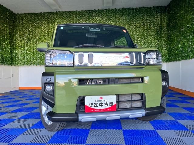 タフトＧターボ　クロムベンチャーアウトレット車・ＥＴＣ・ドラレコ・バックモニター・コーナーセンサー・プッシュボタンスタート・ステアリングスイッチ・オートエアコン・キーフリー・アルミホイール・シートヒーター・パワーウィンドウ（佐賀県）の中古車
