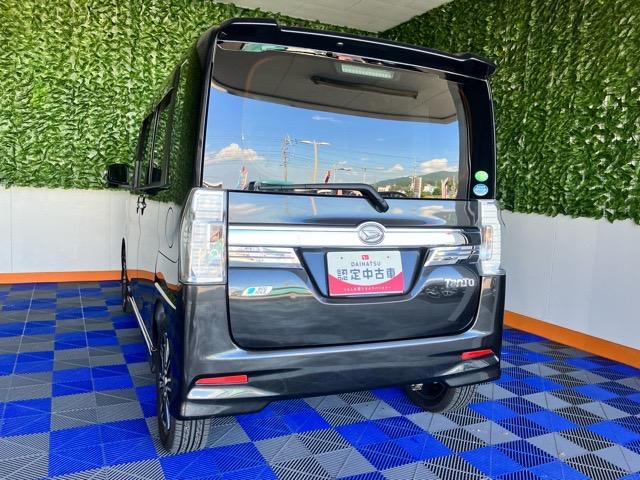 タントカスタムXアウトレット車・片側電動スライドドア・プッシュボタンスタート・オートエアコン・キーフリー・アルミホイール・ベンチシート・パワーウィンドウ(佐賀県)の中古車