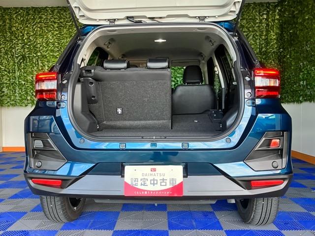 ロッキープレミアムＧドラレコ・パノラマモニター・プッシュボタンスタート・ステアリングスイッチ・オートエアコン・キーフリー・コーナーセンサー・アルミホイール・シートヒーター・パワーウィンドウ（佐賀県）の中古車