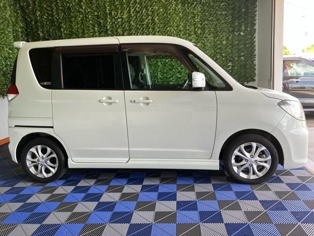 ソリオバンディットＪスタイルアウトレット車・両側電動スライドドア・バックモニター・プッシュボタンスタート・ステアリングスイッチ・オートエアコン・アルミホイール・パワーウィンドウ（佐賀県）の中古車