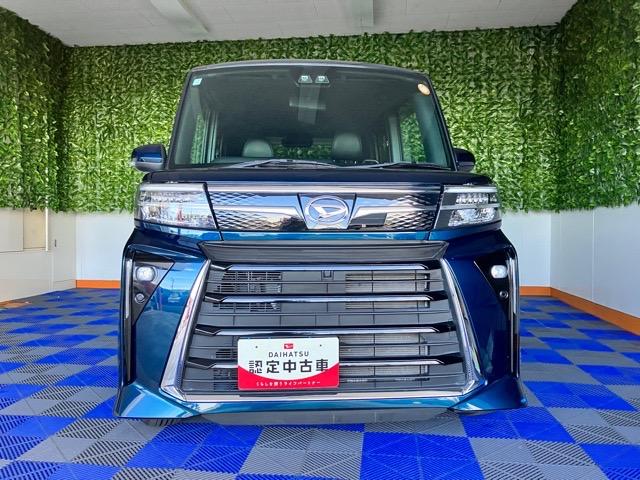 タントカスタムX外装ワケあり車・両側電動スライドドア・バックモニター・コーナーセンサー・プッシュスタート・ステアリングスイッチ・キーフリー・シートヒーター・アルミホイール・パワーウィンドウ(佐賀県)の中古車