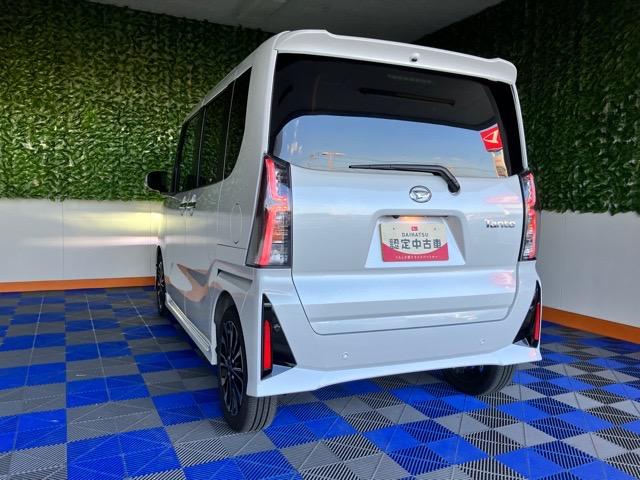 タントカスタムＲＳ両側電動スライドドア・プッシュボタンスタート・ステアリングスイッチ・オートエアコン・キーフリー・コーナーセンサー・ベンチシート・シートヒーター・パワーウィンドウ（佐賀県）の中古車