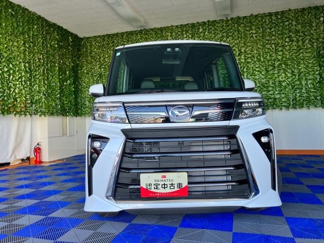 タントカスタムＸ両側電動スライドドア・プッシュボタンスタート・ステアリングスイッチ・オートエアコン・キーフリー・コーナーセンサー・ベンチシート・シートヒーター・パワーウィンドウ（佐賀県）の中古車