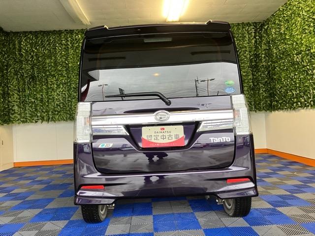 タントカスタムX スマートセレクションSAアウトレット車・片側電動スライドドア・バックモニター・プッシュボタンスタート・ステアリングスイッチ・オートエアコン・キーフリー・ベンチシート・アルミホイール・パワーウィンドウ(佐賀県)の中古車