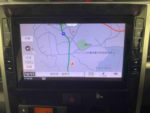 タントカスタムＲＳ　ＳＡIII　タイヤ新品　保証付きナビ　ドラレコ　バックカメラ（静岡県）の中古車