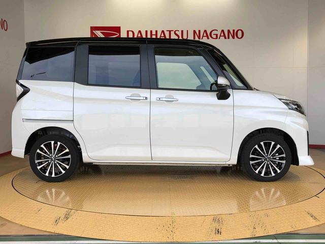 トールカスタムＧ　ターボ２ＷＤ　ターボ　両側電動スライドドア　衝突被害軽減システム　横滑り防止機能　オートライト　オートエアコン　プッシュスタート　スマートキー　アイドリングストップ　電動格納ドアミラー　ＡＢＳ（長野県）の中古車