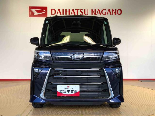 タントカスタムＲＳ２ＷＤ　ターボ　シートヒーター　両側電動スライドドア　アイドリングストップ　プッシュスタート　スマートキー　衝突被害軽減システム　横滑り防止機能　オートライト　オートエアコン　ＡＢＳ（長野県）の中古車