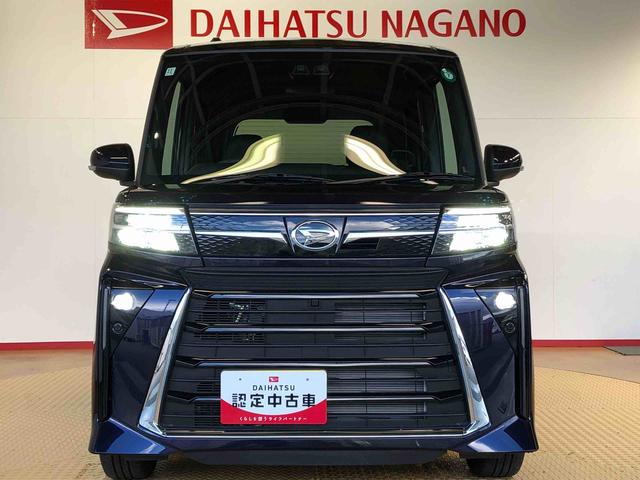 タントカスタムＲＳ２ＷＤ　ターボ　シートヒーター　両側電動スライドドア　アイドリングストップ　プッシュスタート　スマートキー　衝突被害軽減システム　横滑り防止機能　オートライト　オートエアコン　ＡＢＳ（長野県）の中古車