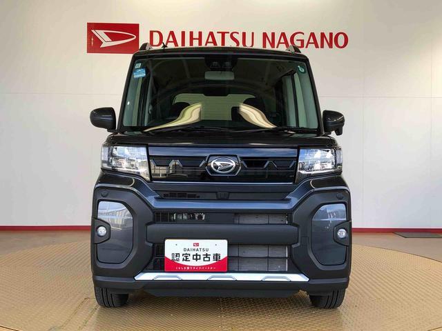 タントファンクロスターボ４ＷＤ　ターボ　シートヒーター　両側電動スライドドア　アイドリングストップ　プッシュスタート　スマートキー　衝突被害軽減システム　横滑り防止機能　オートライト　オートエアコン　ＡＢＳ（長野県）の中古車