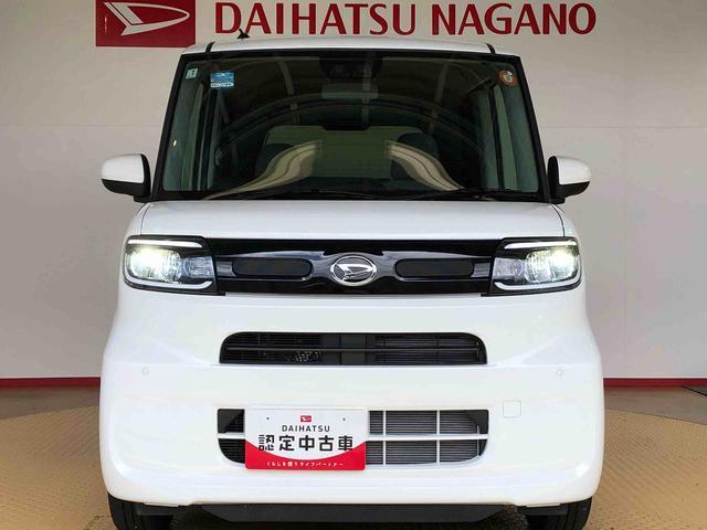 タントＸ２ＷＤ　シートヒーター　片側電動スライドドア　アイドリングストップ　プッシュスタート　スマートキー　衝突被害軽減システム　横滑り防止機能　オートライト　オートエアコン　ＡＢＳ（長野県）の中古車