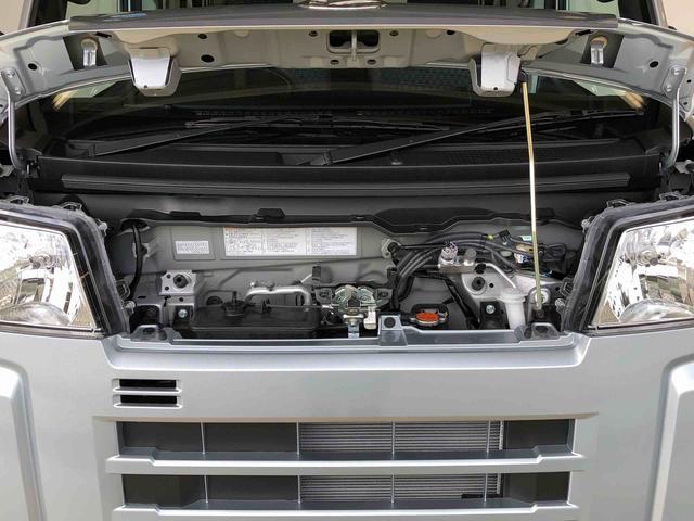 ハイゼットカーゴＤＸ４ＷＤ　ＡＭ／ＦＭラジオ　　マニュアルエアコン　パワーステアリング　パワードアロック　キーレスエントリー　衝突被害軽減システム　横滑り防止機能　アイドリングストップ　オートライト　ＡＢＳ（長野県）の中古車