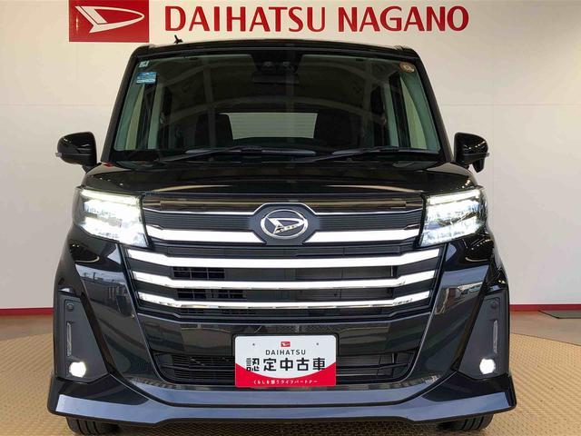 トールカスタムＧ　ターボ２ＷＤ　ターボ　両側電動スライドドア　衝突被害軽減システム　横滑り防止機能　オートライト　オートエアコン　プッシュスタート　スマートキー　アイドリングストップ　電動格納ドアミラー　ＡＢＳ（長野県）の中古車