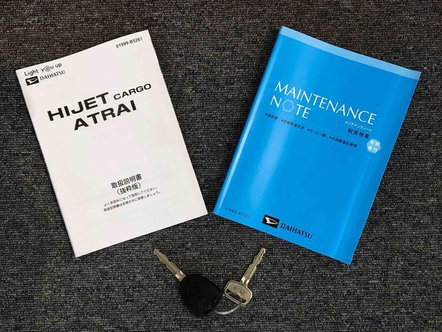 ハイゼットカーゴＤＸ４ＷＤ　ＡＭ／ＦＭラジオ　　マニュアルエアコン　パワーステアリング　パワードアロック　キーレスエントリー　衝突被害軽減システム　横滑り防止機能　アイドリングストップ　オートライト　ＡＢＳ（長野県）の中古車