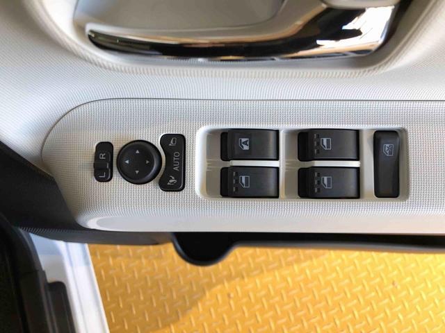 ムーヴキャンバスストライプスＧターボ２ＷＤ　ターボ　　両側電動スライドドア　オートライト　衝突被害軽減システム　横滑り防止機能　プッシュスタート　スマートキー　オートエアコン　電動格納ドアミラー　アイドリングストップ　ＡＢＳ　新品ナビ（長野県）の中古車