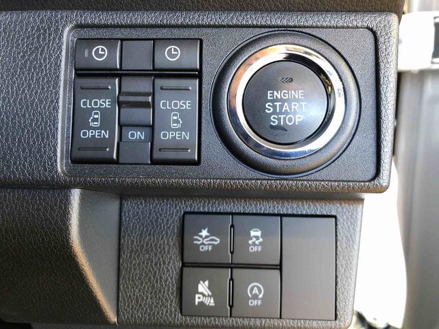 ムーヴキャンバスストライプスＧターボ２ＷＤ　ターボ　　両側電動スライドドア　オートライト　衝突被害軽減システム　横滑り防止機能　プッシュスタート　スマートキー　オートエアコン　電動格納ドアミラー　アイドリングストップ　ＡＢＳ　新品ナビ（長野県）の中古車