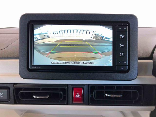 ムーヴキャンバスストライプスＧターボ２ＷＤ　ターボ　　両側電動スライドドア　オートライト　衝突被害軽減システム　横滑り防止機能　プッシュスタート　スマートキー　オートエアコン　電動格納ドアミラー　アイドリングストップ　ＡＢＳ　新品ナビ（長野県）の中古車