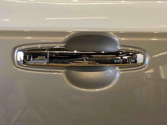 ムーヴキャンバスストライプスＧターボ２ＷＤ　ターボ　　両側電動スライドドア　オートライト　衝突被害軽減システム　横滑り防止機能　プッシュスタート　スマートキー　オートエアコン　電動格納ドアミラー　アイドリングストップ　ＡＢＳ　新品ナビ（長野県）の中古車