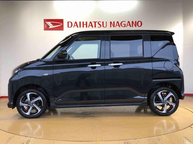 ムーヴＲＳ４ＷＤ　ターボ　両側電動スライドドア　クルーズコントロール　アイドリングストップ　プッシュスタート　スマートキー　衝突被害軽減システム　横滑り防止機能　オートライト　オートエアコン　ＡＢＳ（長野県）の中古車