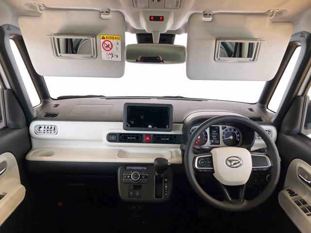 ムーヴキャンバスストライプスＧ２ＷＤ　両側電動スライドドア　オートライト　衝突被害軽減システム　横滑り防止機能　プッシュスタート　スマートキー　オートエアコン　電動格納ドアミラー　アイドリングストップ　ＡＢＳ（長野県）の中古車