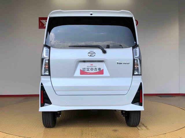 タントカスタムRS4WD ターボ シートヒーター 両側電動スライドドア アイドリングストップ プッシュスタート スマートキー 衝突被害軽減システム 横滑り防止機能 オートライト オートエアコン ABS(長野県)の中古車