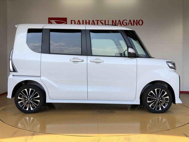 タントカスタムRS4WD ターボ シートヒーター 両側電動スライドドア アイドリングストップ プッシュスタート スマートキー 衝突被害軽減システム 横滑り防止機能 オートライト オートエアコン ABS(長野県)の中古車