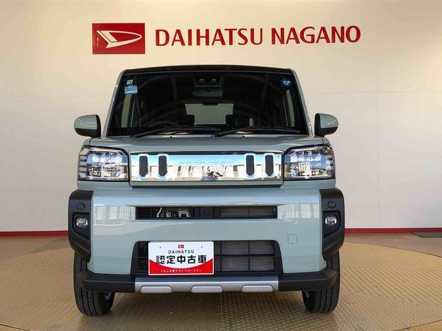 タフト 中古車 Ｇターボ　クロムベンチャー４ＷＤ　ターボ　スカイルーフ　　プッシュスタート　スマートキー　オートライト　オートエアコン　電動パーキングブレーキ　衝突被害軽減システム　横滑り防止機能　アイドリングストップ　シートヒーター　ＡＢＳ