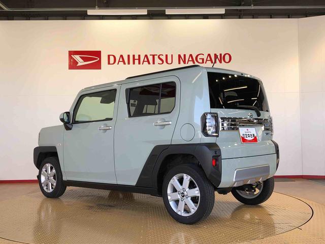 タフトＧターボ　クロムベンチャー４ＷＤ　ターボ　スカイルーフ　　プッシュスタート　スマートキー　オートライト　オートエアコン　電動パーキングブレーキ　衝突被害軽減システム　横滑り防止機能　アイドリングストップ　シートヒーター　ＡＢＳ（長野県）の中古車