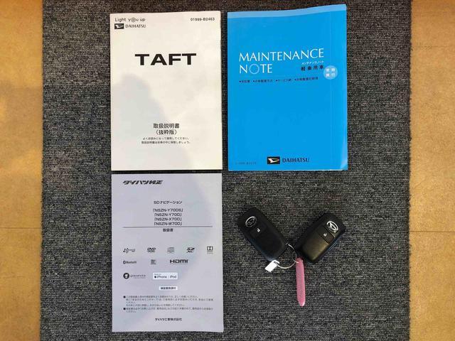 タフトＧターボ２ＷＤ　ターボ　スカイルーフ　　プッシュスタート　スマートキー　オートライト　オートエアコン　電動パーキングブレーキ　衝突被害軽減システム　横滑り防止機能　アイドリングストップ　シートヒーター　ＡＢＳ（長野県）の中古車