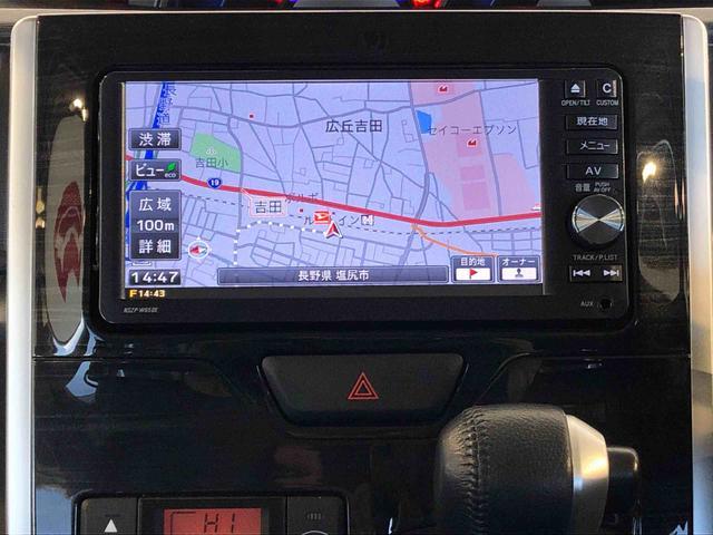 タントカスタムＲＳ　トップエディションＳＡ４ＷＤ　ターボ　両側電動スライドドア　アイドリングストップ　プッシュスタート　スマートキー　衝突被害軽減システム　横滑り防止機能　オートライト　オートエアコン　電動格納ドアミラー　ＡＢＳ（長野県）の中古車