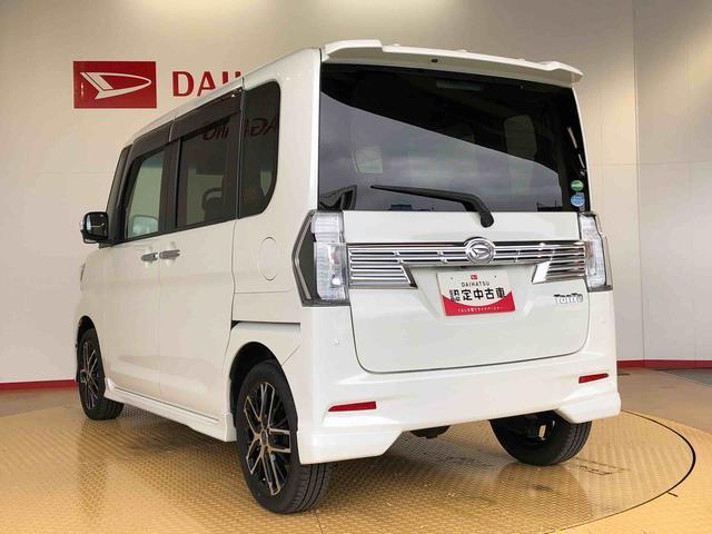 タントカスタムＲＳ　トップエディションＳＡIII４ＷＤ　ターボ　両側電動スライドドア　アイドリングストップ　プッシュスタート　スマートキー　衝突被害軽減システム　横滑り防止機能　オートライト　オートエアコン　電動格納ドアミラー　ＡＢＳ（長野県）の中古車