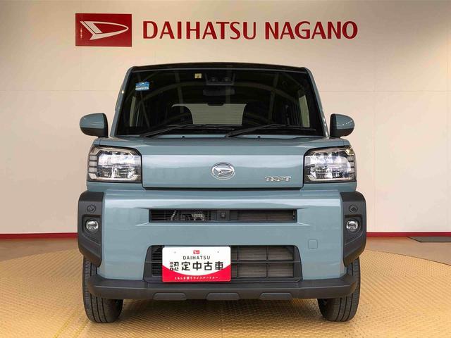 タフトＧターボ２ＷＤ　ターボ　スカイルーフ　　プッシュスタート　スマートキー　オートライト　オートエアコン　電動パーキングブレーキ　衝突被害軽減システム　横滑り防止機能　アイドリングストップ　シートヒーター　ＡＢＳ（長野県）の中古車