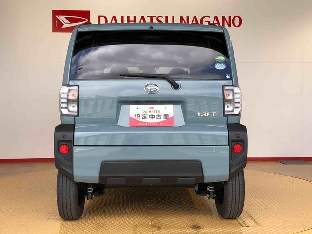 タフトＧターボ２ＷＤ　ターボ　スカイルーフ　　プッシュスタート　スマートキー　オートライト　オートエアコン　電動パーキングブレーキ　衝突被害軽減システム　横滑り防止機能　アイドリングストップ　シートヒーター　ＡＢＳ（長野県）の中古車