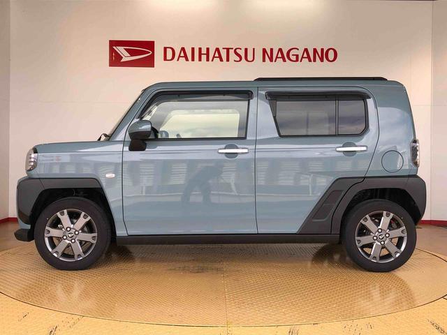 タフトＧターボ２ＷＤ　ターボ　スカイルーフ　　プッシュスタート　スマートキー　オートライト　オートエアコン　電動パーキングブレーキ　衝突被害軽減システム　横滑り防止機能　アイドリングストップ　シートヒーター　ＡＢＳ（長野県）の中古車